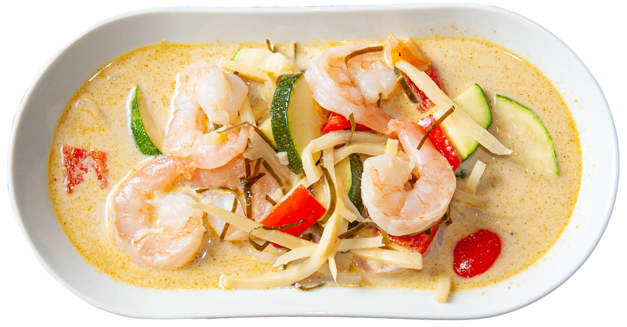 Vihreää curry ja kookosmaidossa